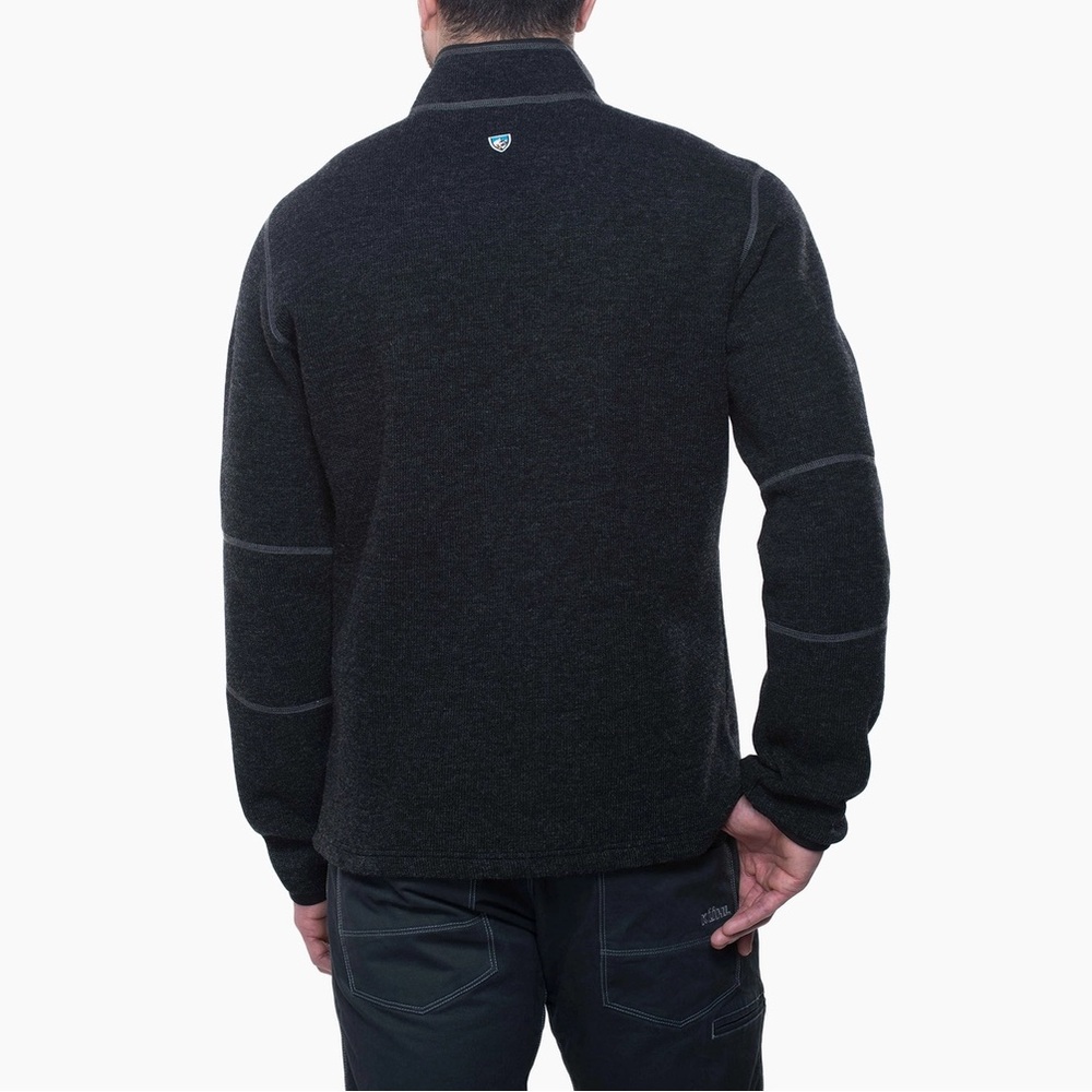 Kuhl Men's Charcoal Zip-Up Sweater - Picture 7 of 7